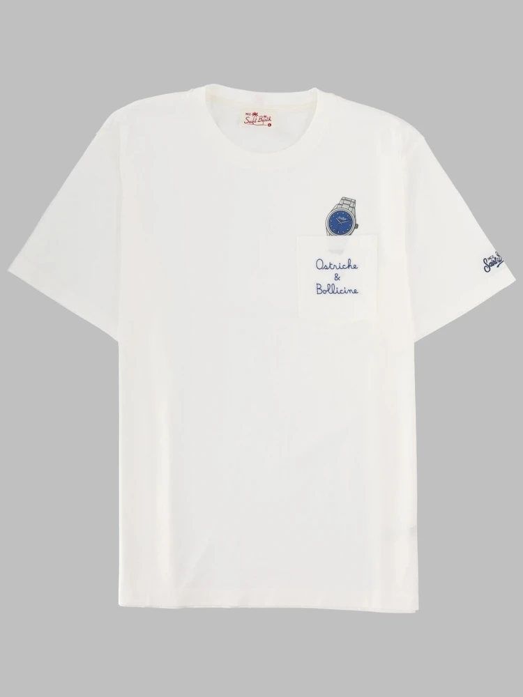 T-SHIRT CON RICAMO