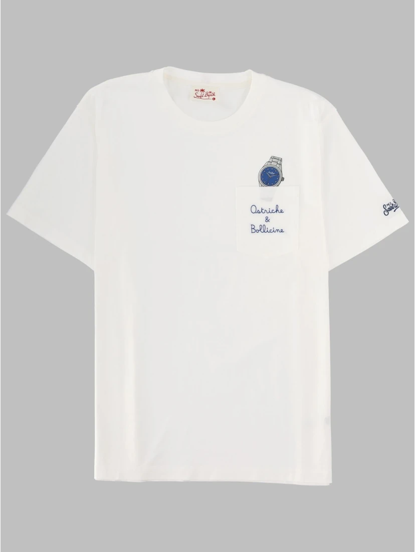 T-SHIRT CON RICAMO