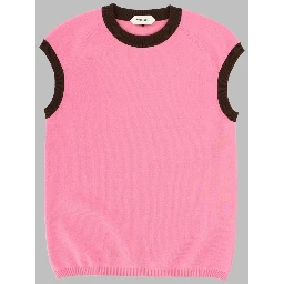 TOP IN MAGLIA DI COTONE
