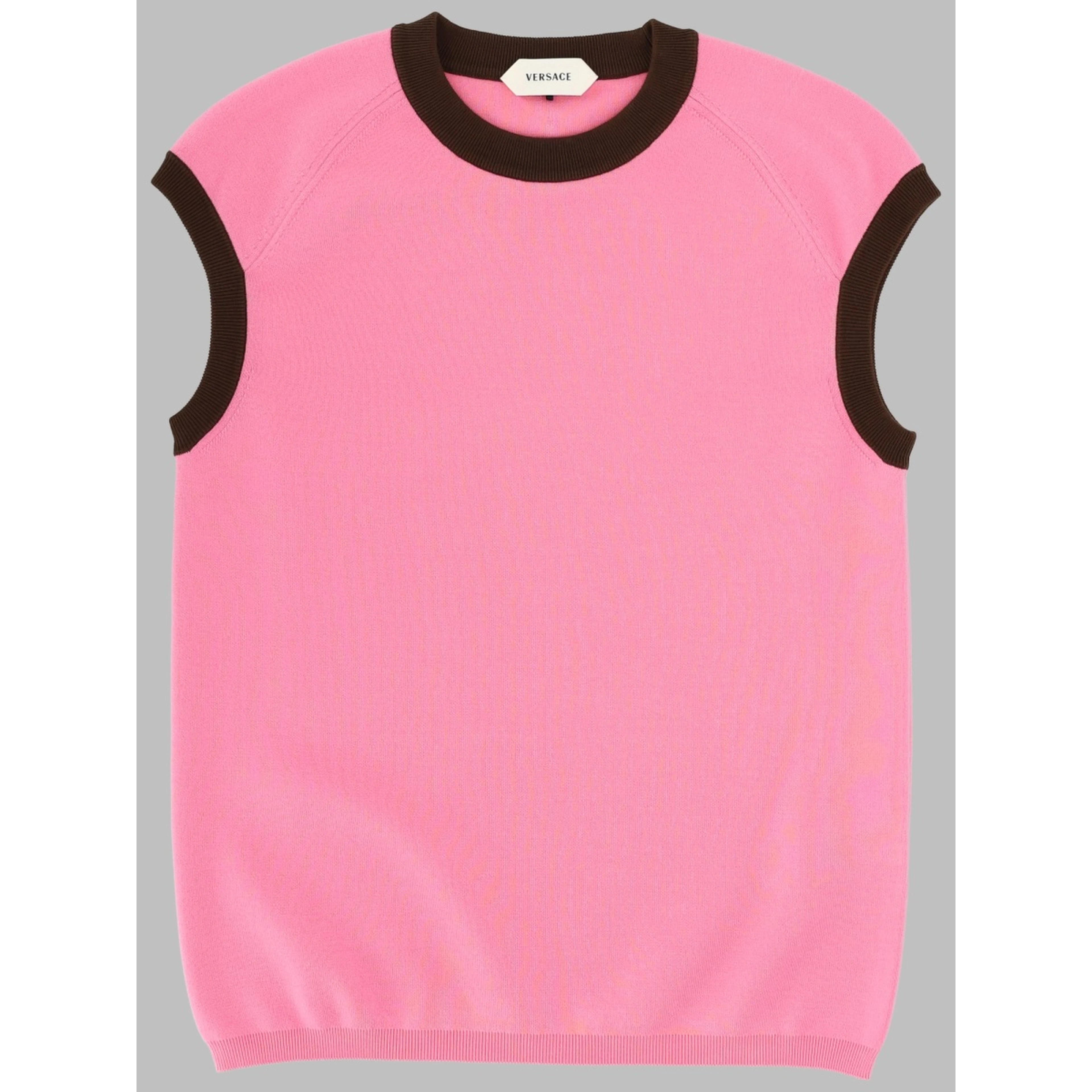 TOP IN MAGLIA DI COTONE