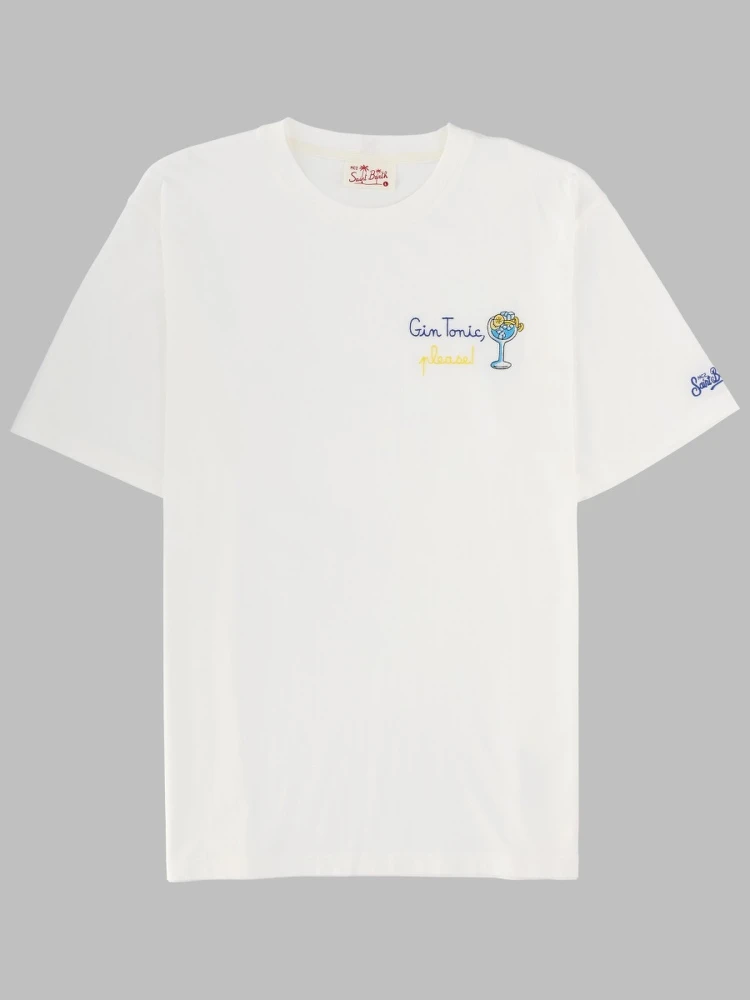 T-SHIRT CON RICAMO