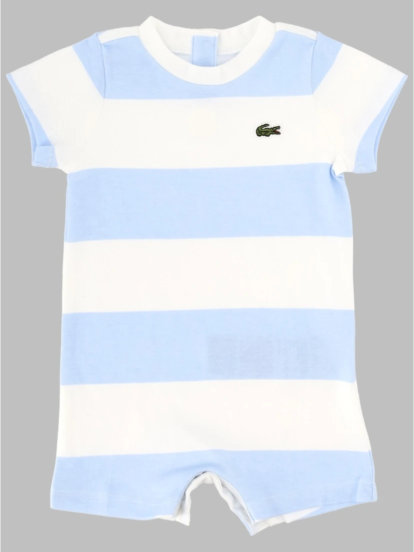 lcb stripe tee romper pf7