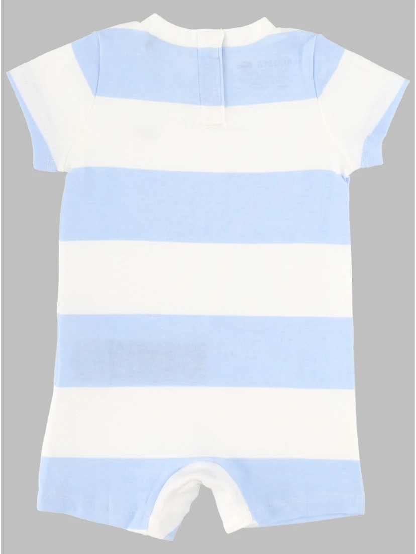 lcb stripe tee romper pf7