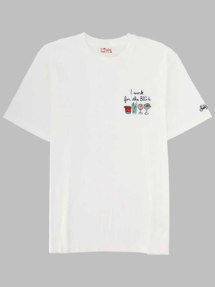 T-SHIRT CON RICAMO