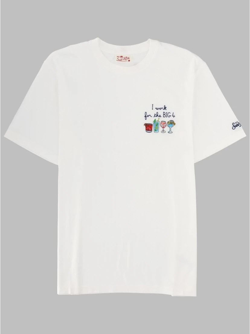 T-SHIRT CON RICAMO