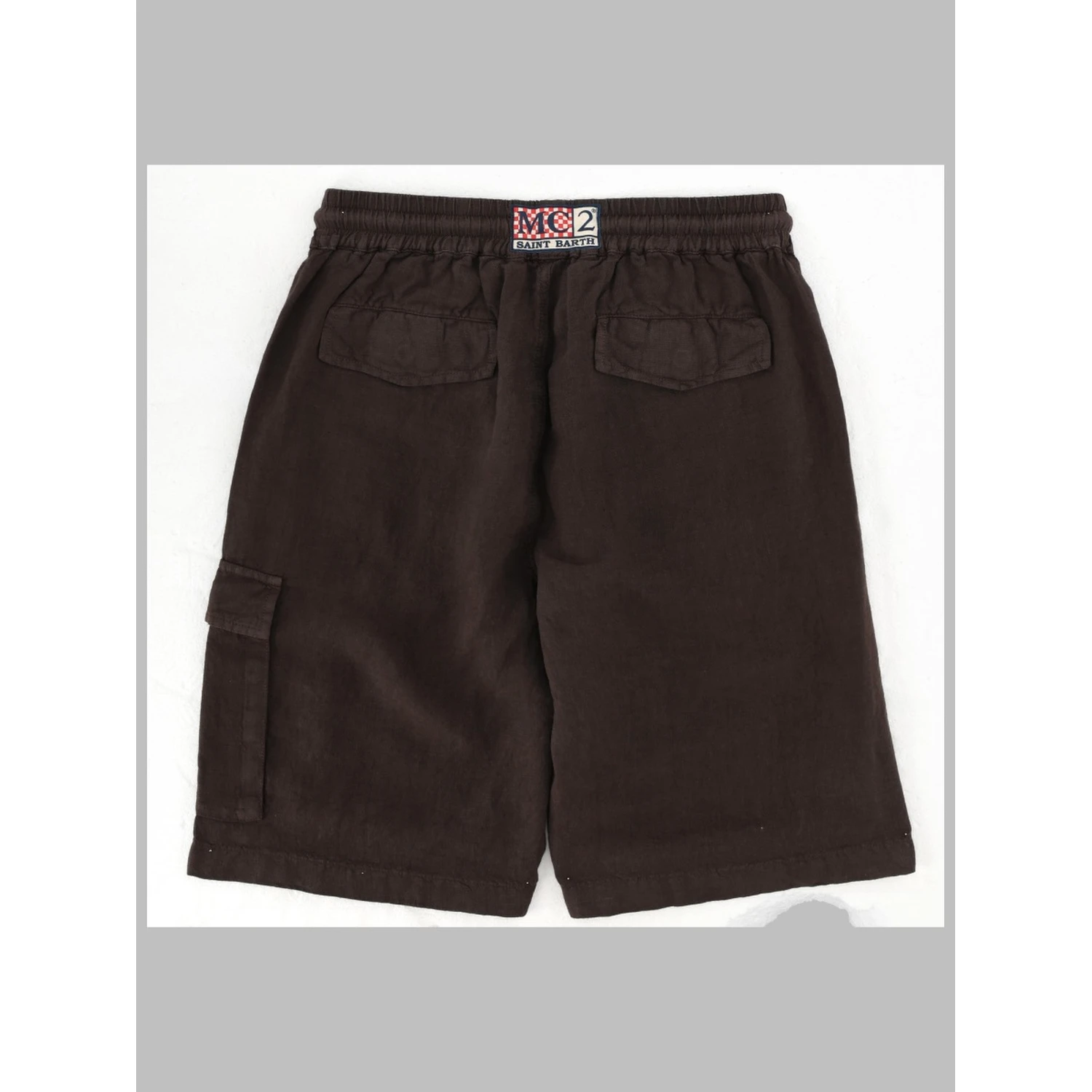 SHORTS IN LINO CON COULISSE