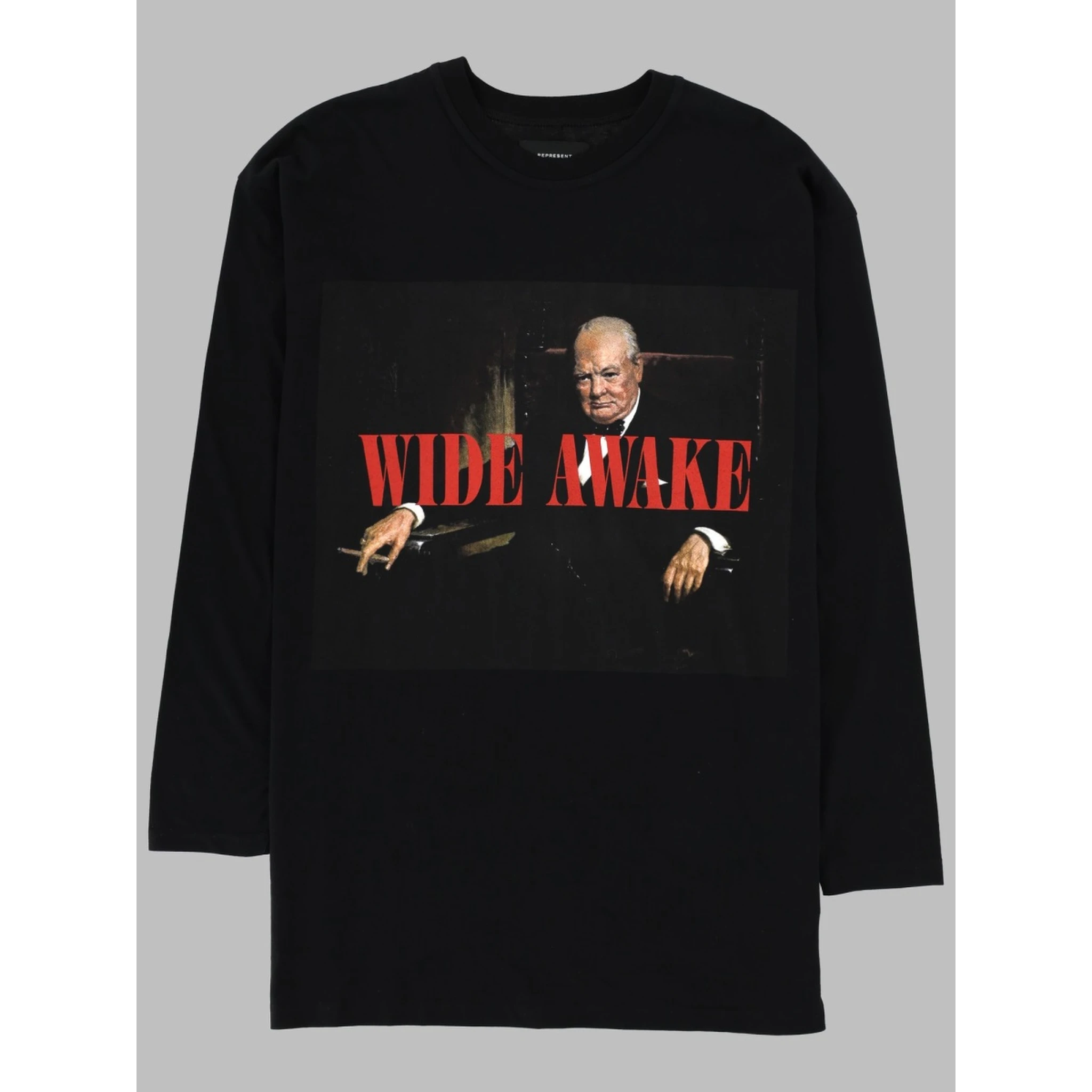 T-SHIRT "CHURCHILL" A MANICA LUNGA