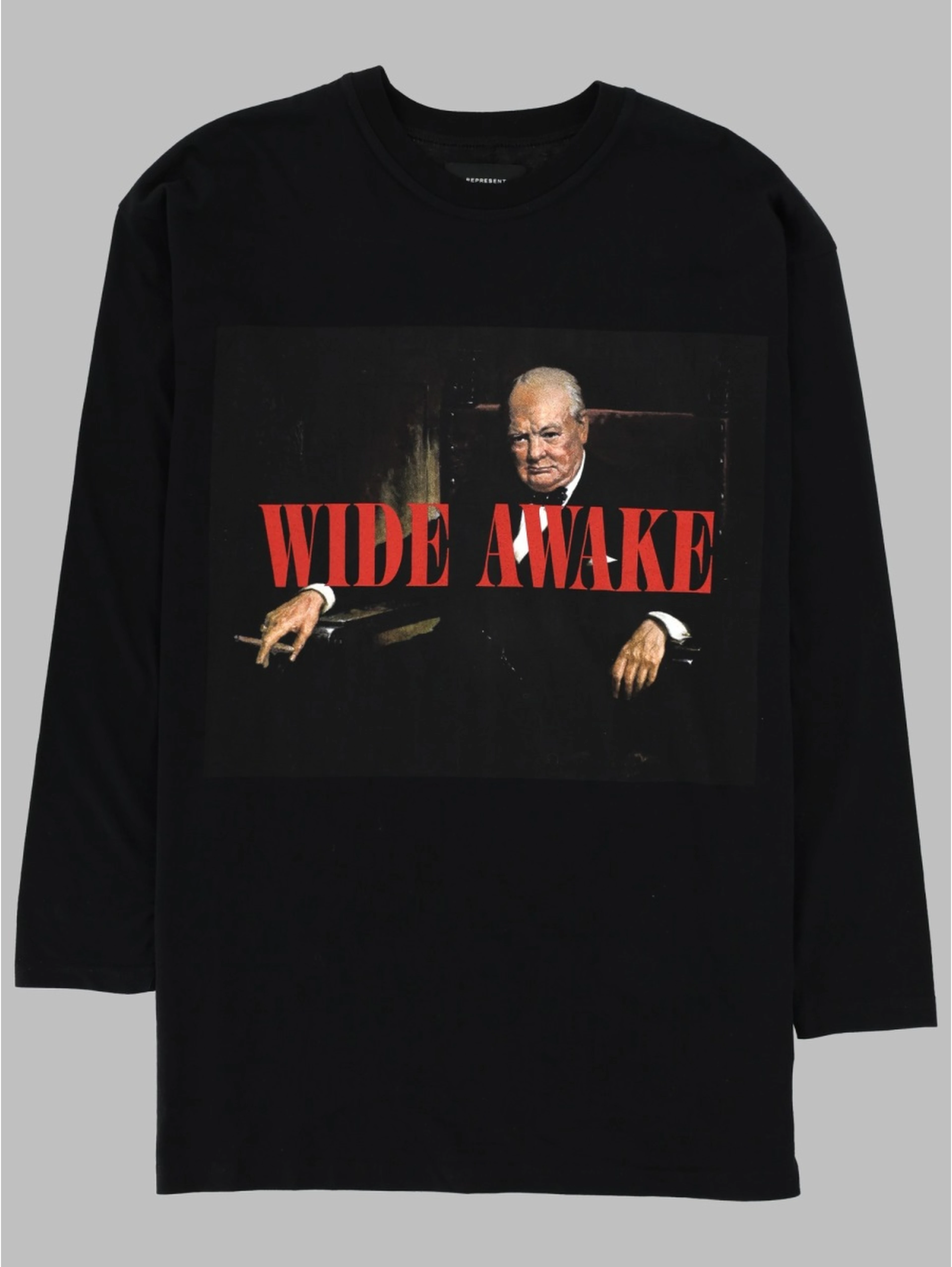 T-SHIRT "CHURCHILL" A MANICA LUNGA