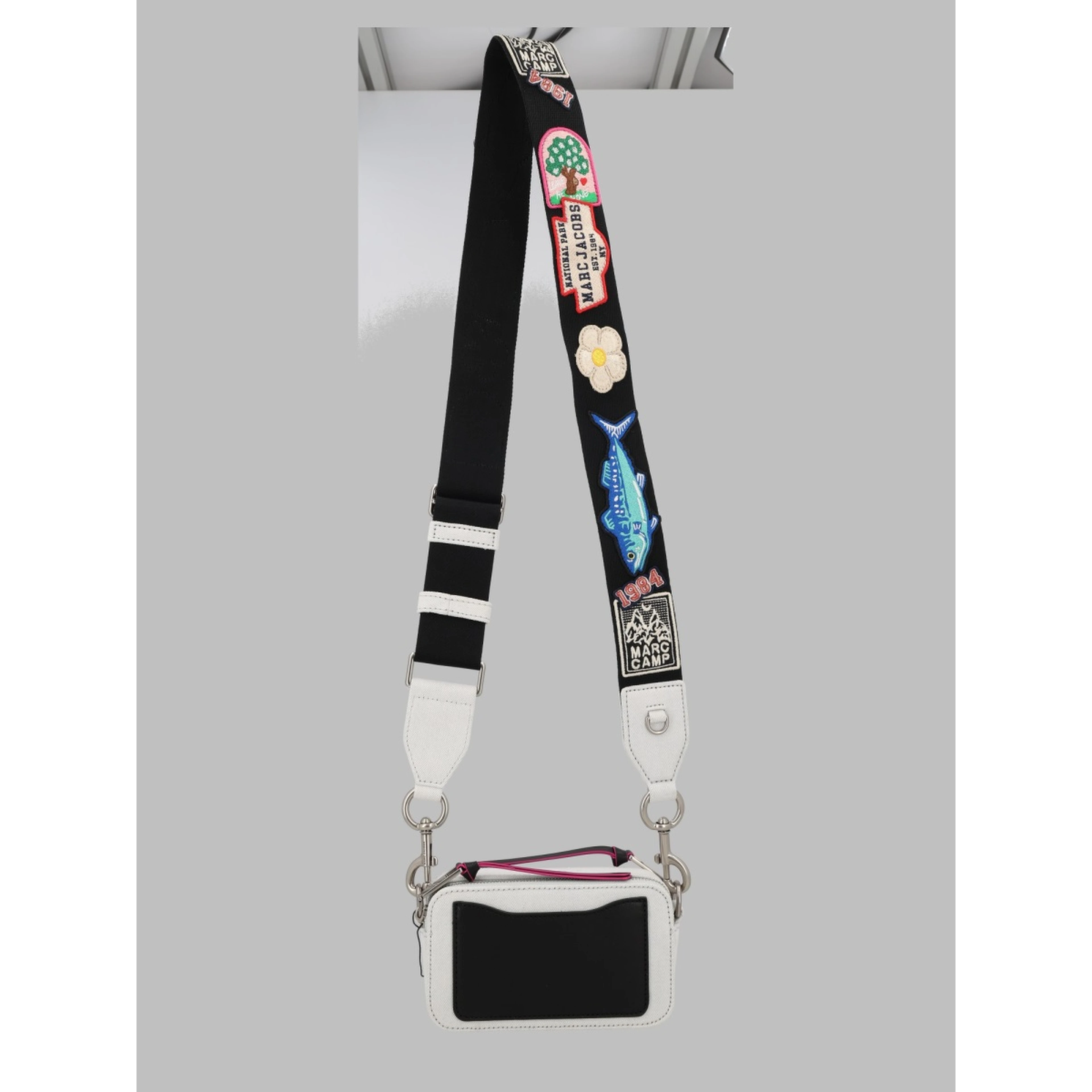 BORSA A TRACOLLA "THE CAMP PATCHWORK DENIM SNAPSHOT"