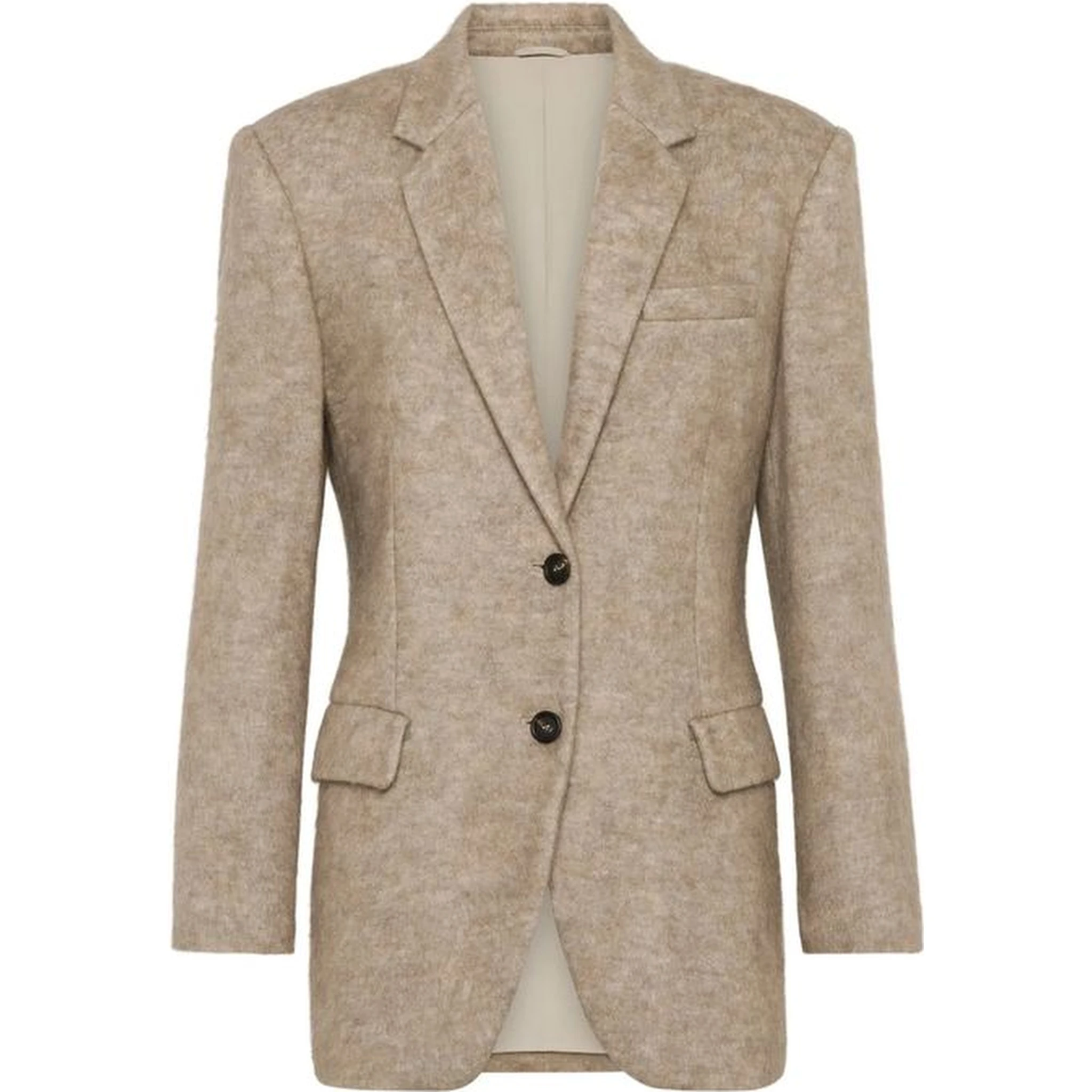 Beige Cashmere Blazer