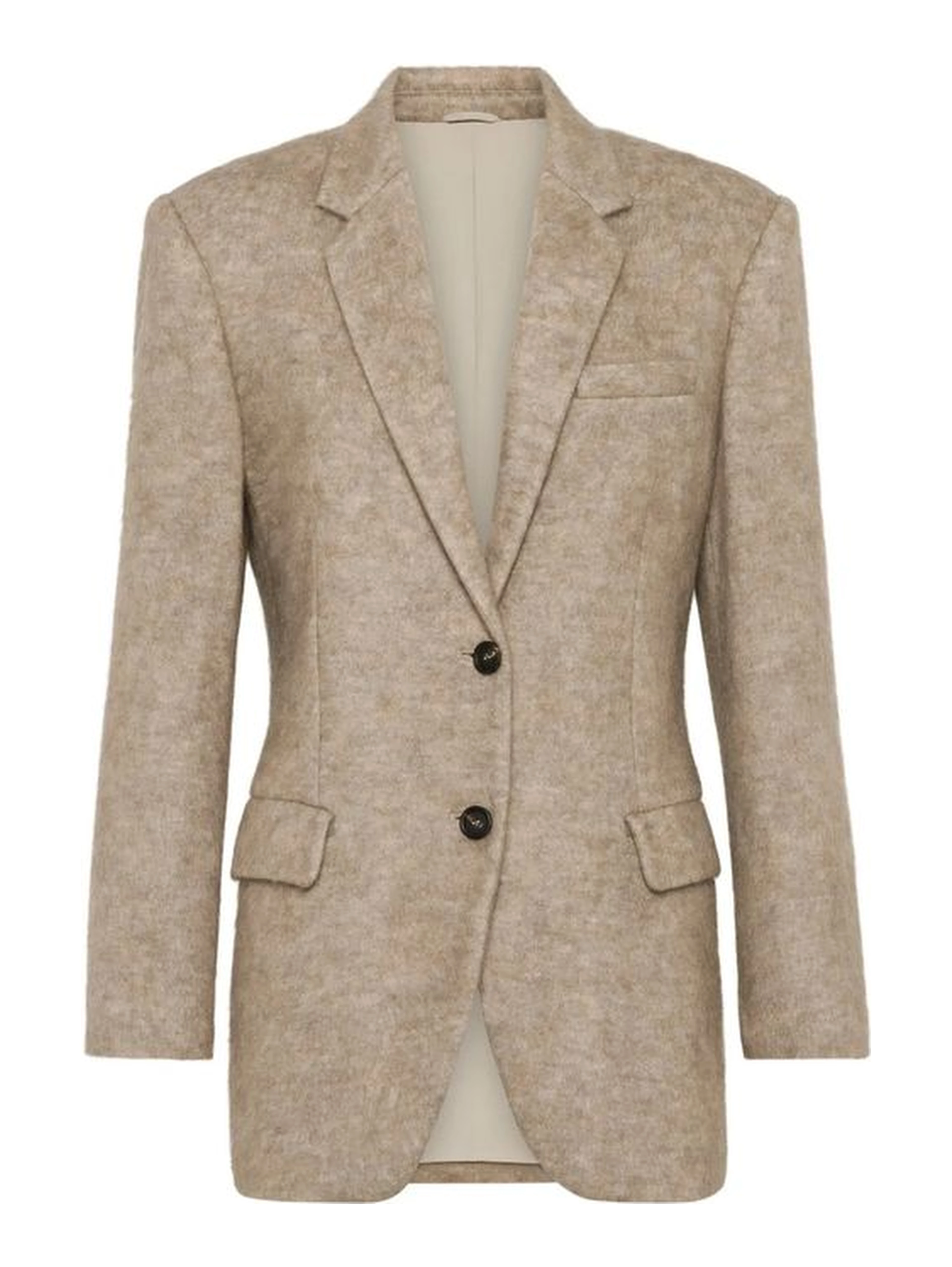 Beige Cashmere Blazer