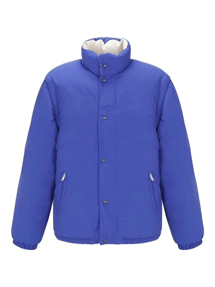 Blue Polyamide Coat