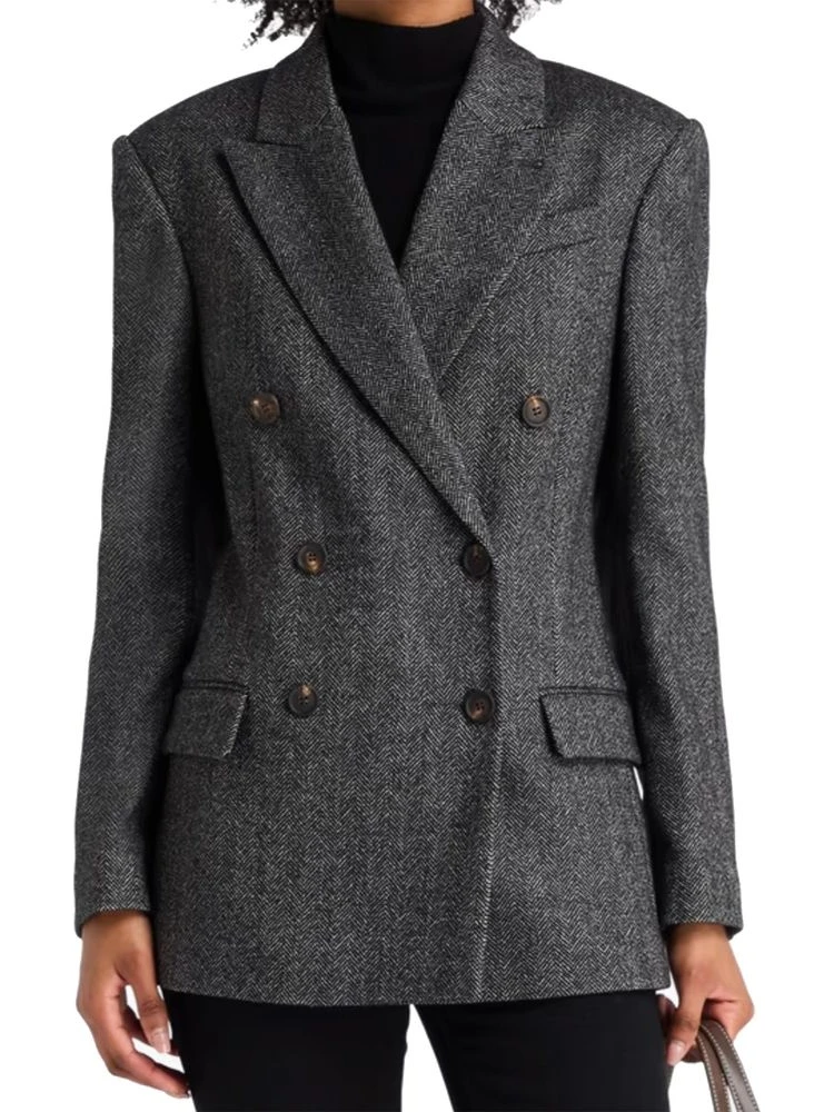 Black Elastane Blazer alternative