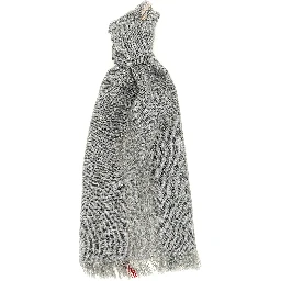 Gray Virgin Wool Scarf