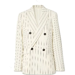 White Wool Blazer