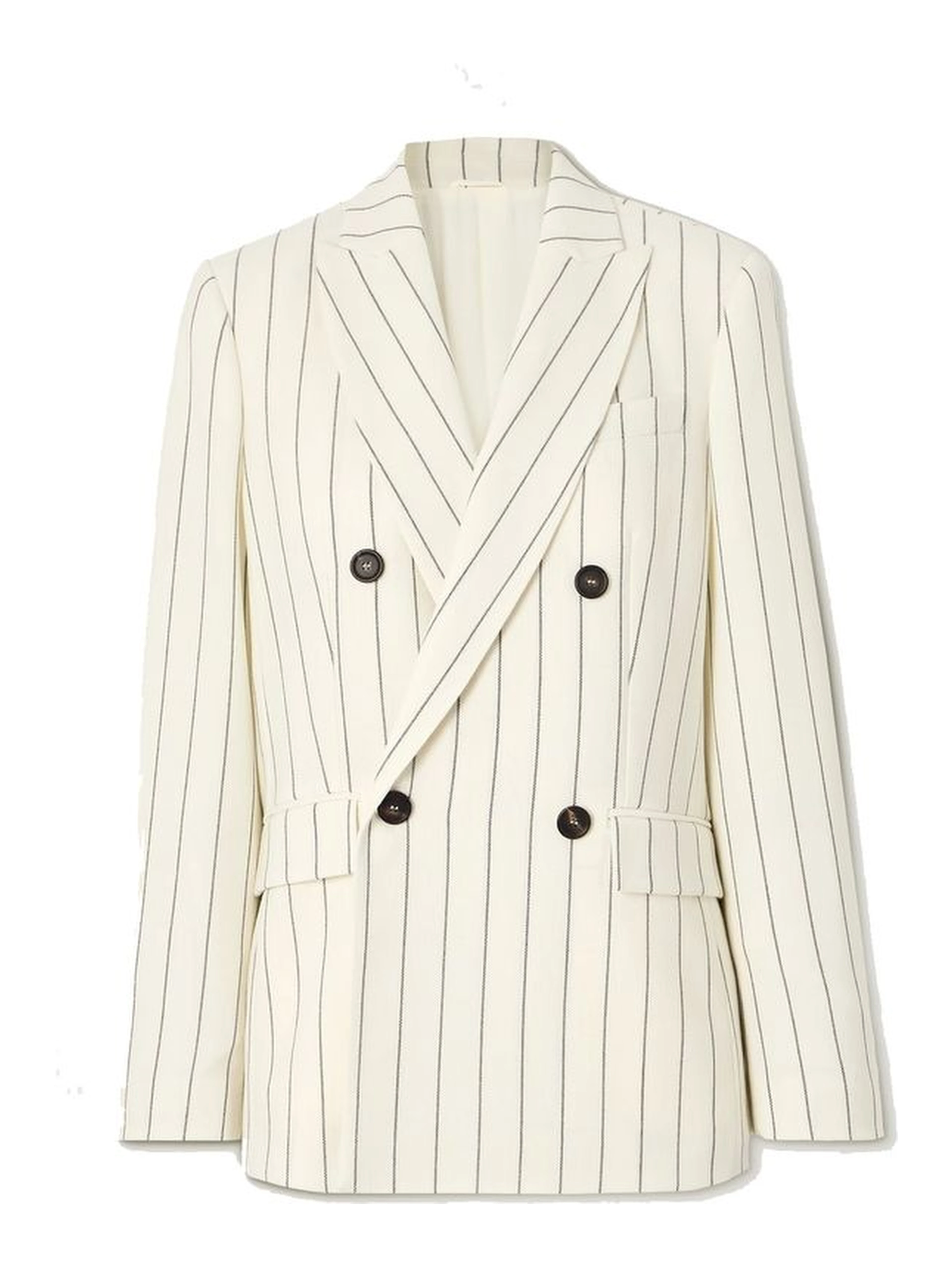 White Wool Blazer