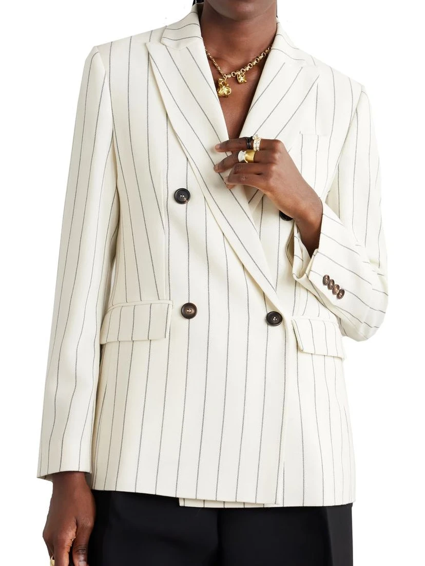 White Wool Blazer