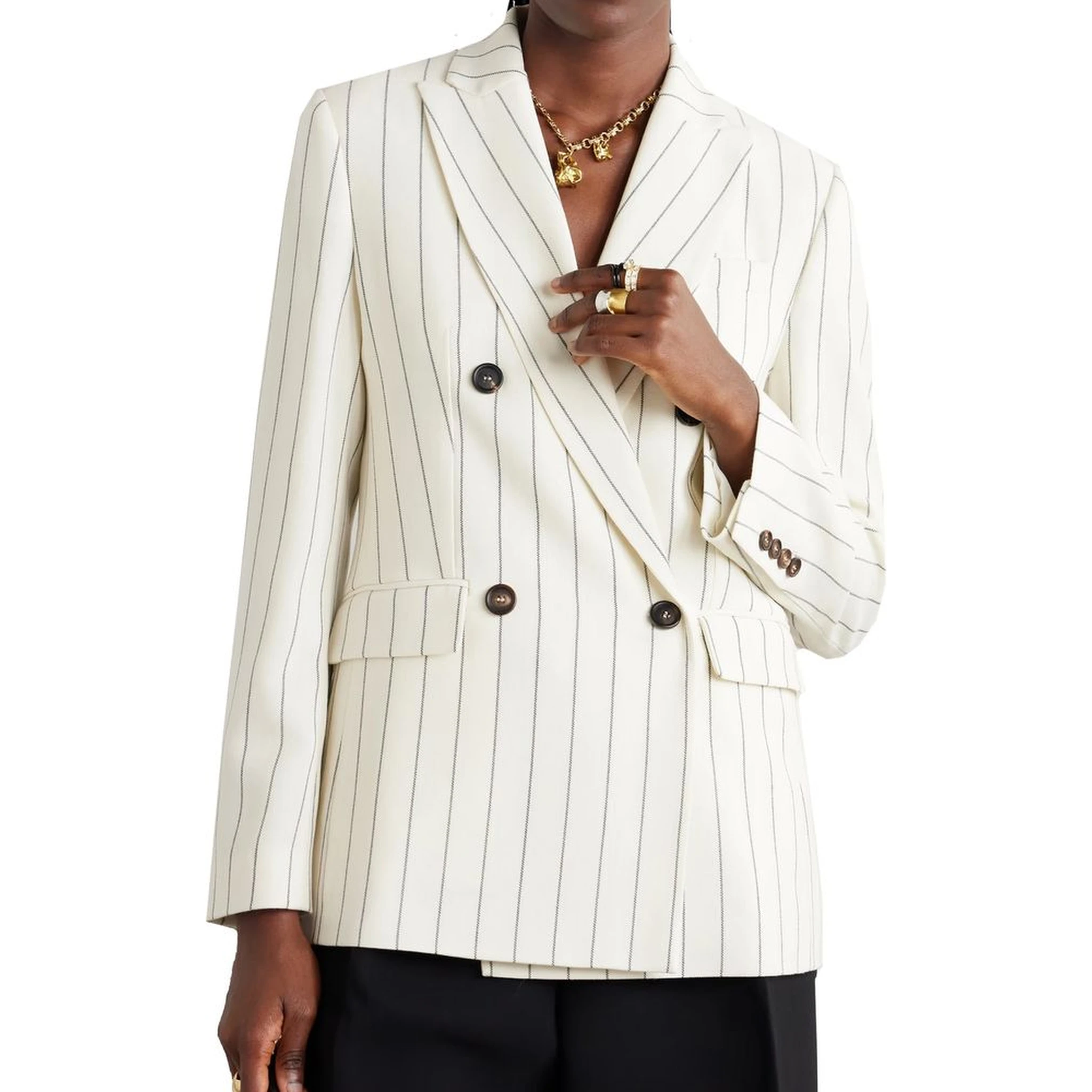 White Wool Blazer