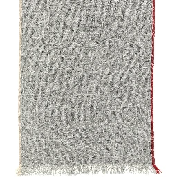 Gray Virgin Wool Scarf