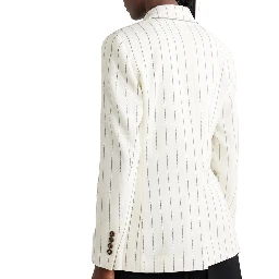 White Wool Blazer