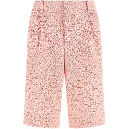 Multicolor Cotton Bermuda Shorts