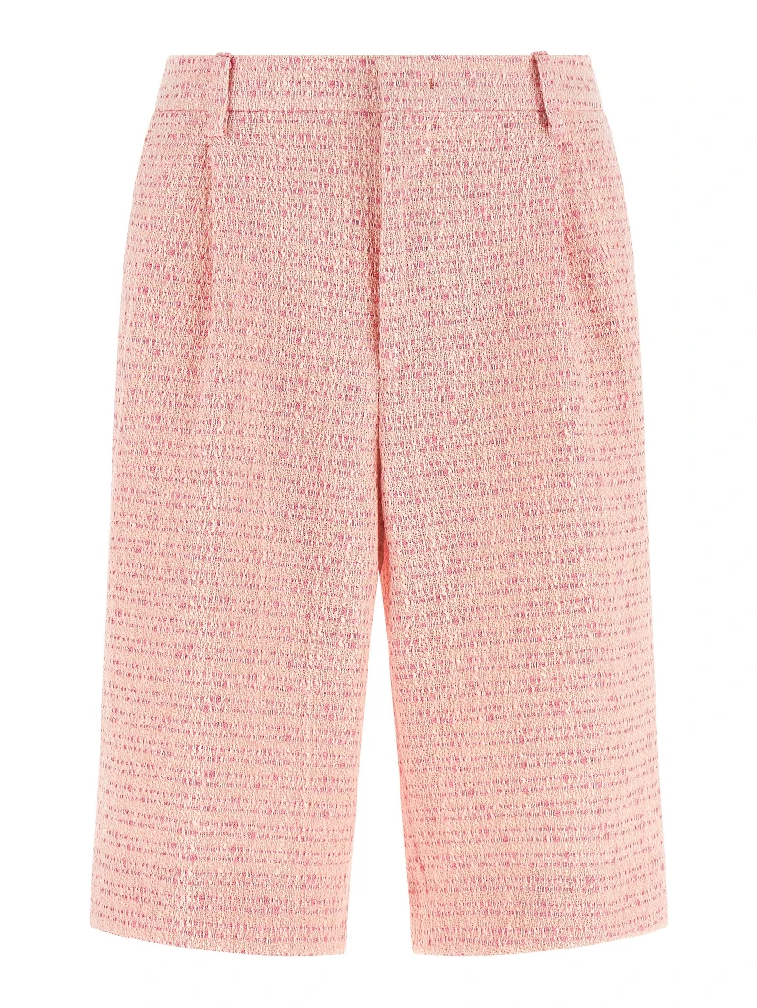 Multicolor Cotton Bermuda Shorts