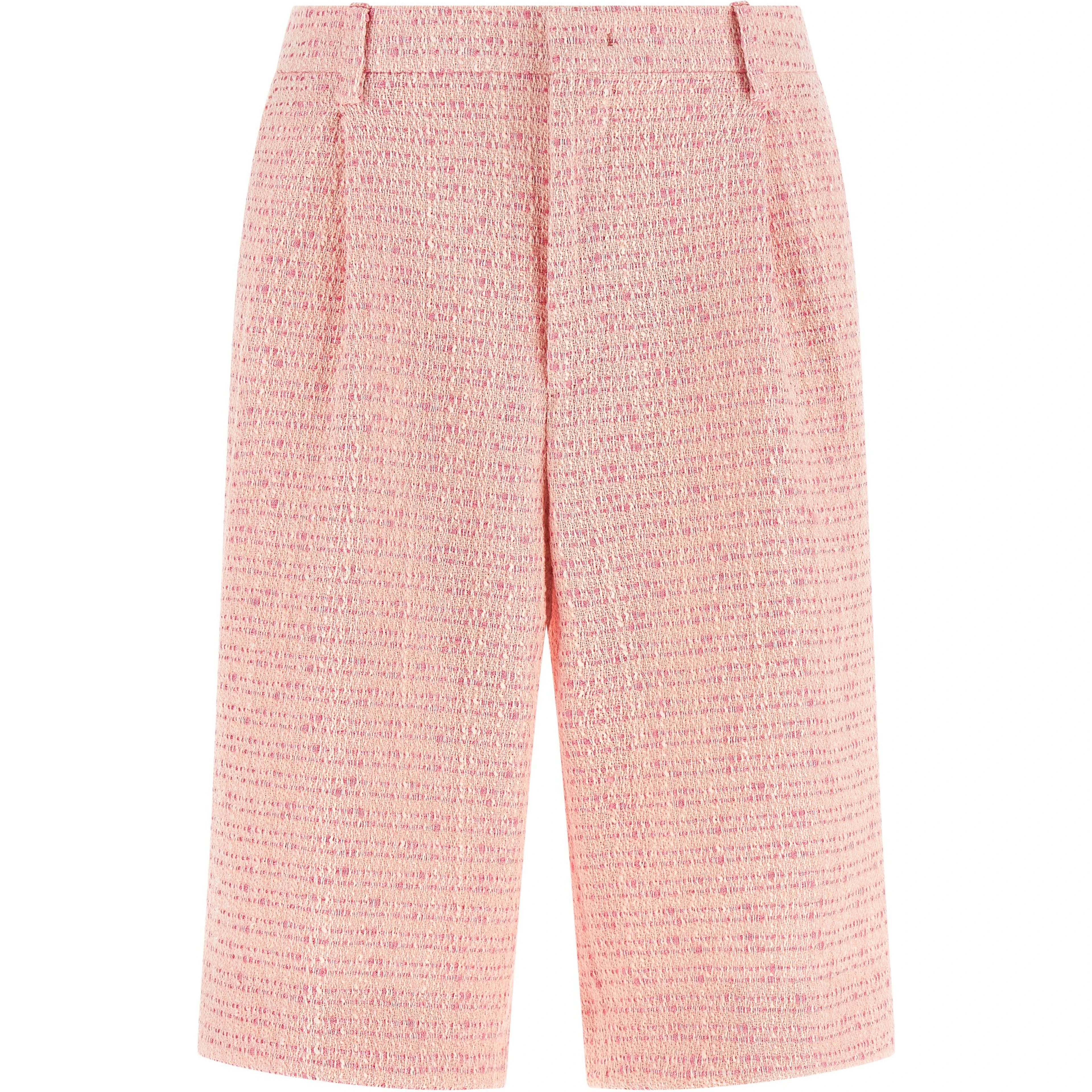 Multicolor Cotton Bermuda Shorts