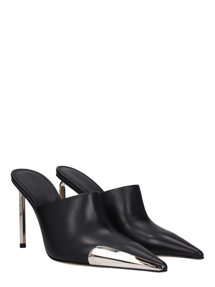 Black Leather High Heel Pumps alternative