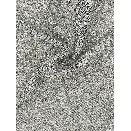 Gray Virgin Wool Scarf