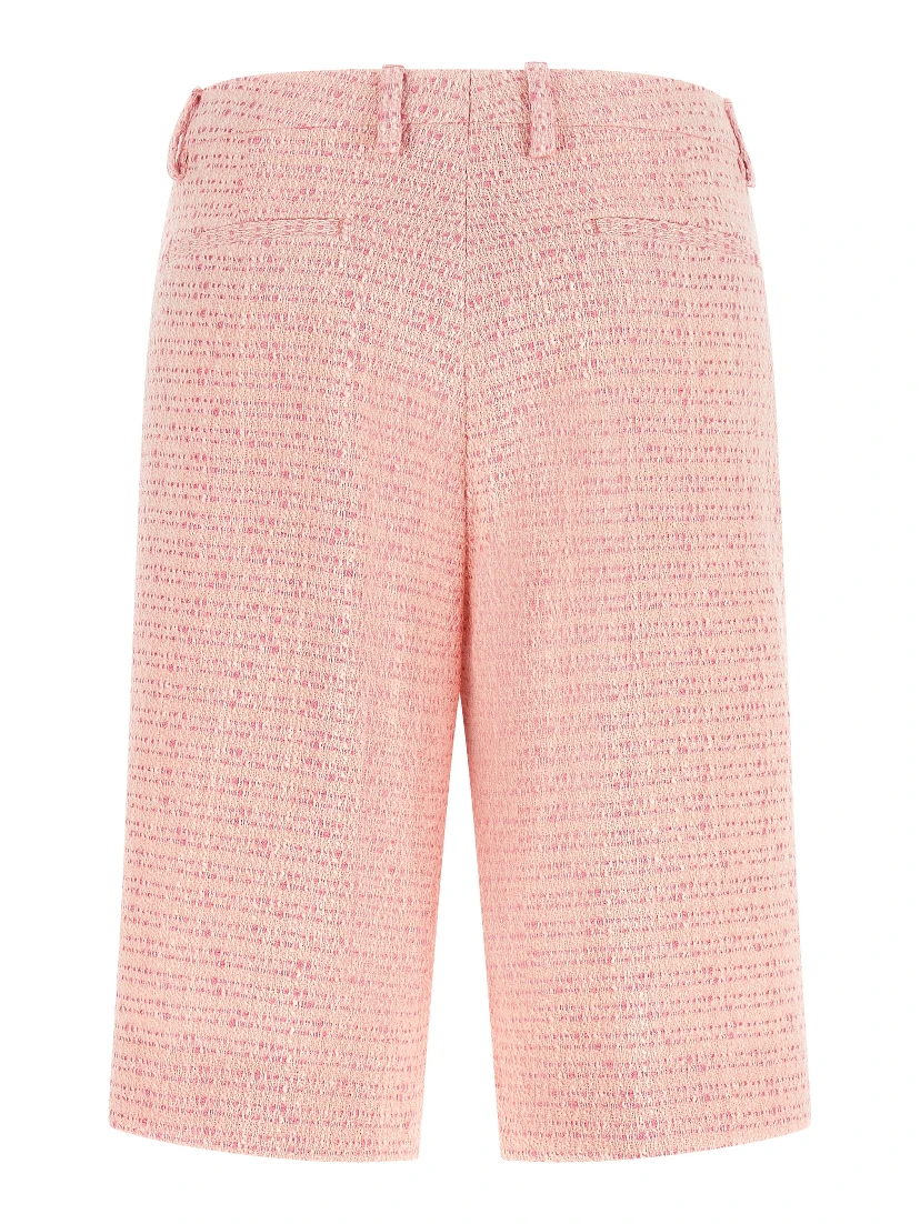 Multicolor Cotton Bermuda Shorts