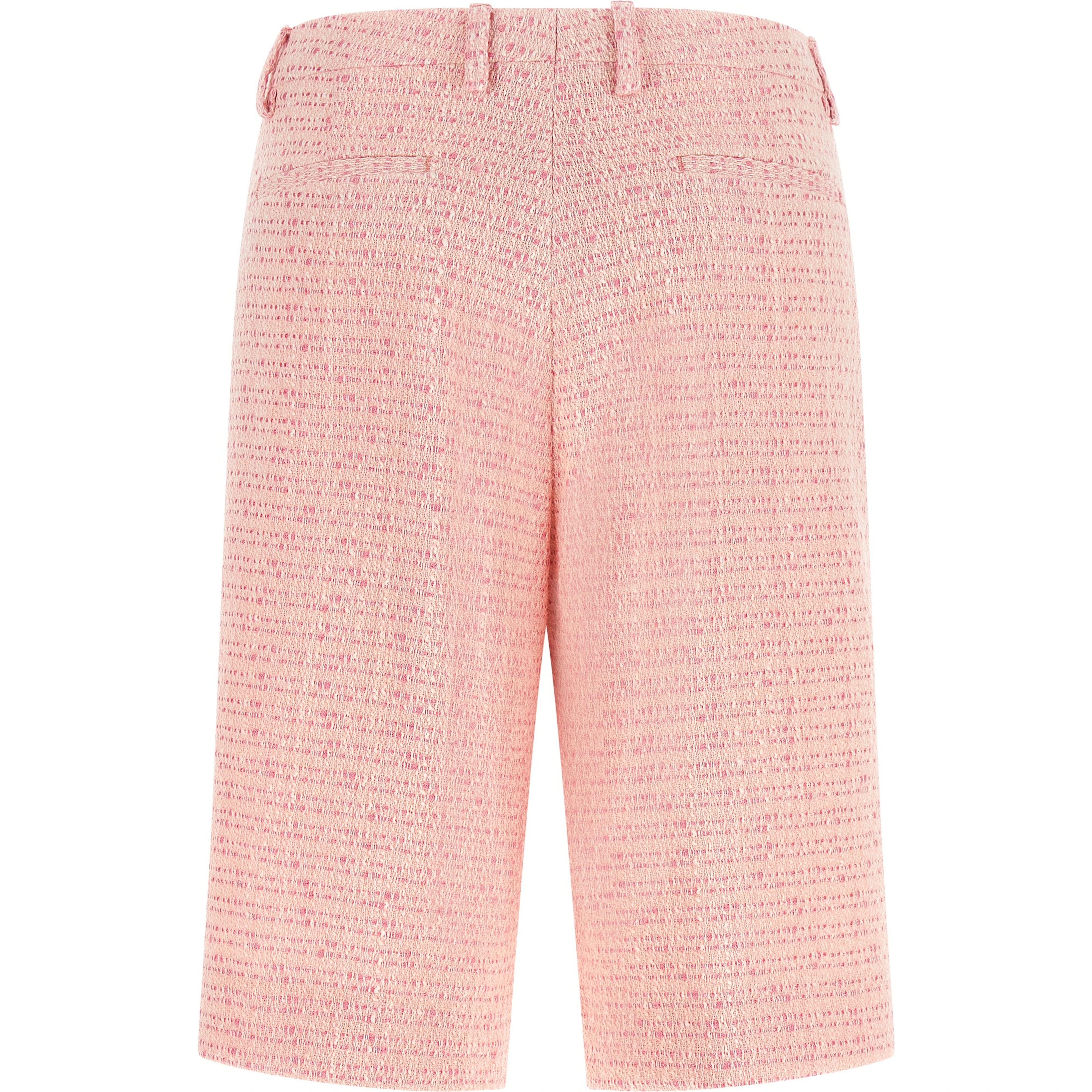 Multicolor Cotton Bermuda Shorts