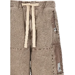 Gray Cotton Bermuda Shorts