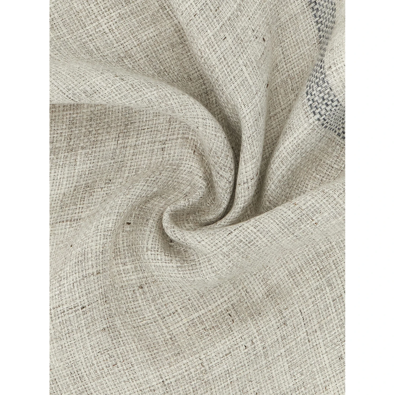 Gray Linen Scarf