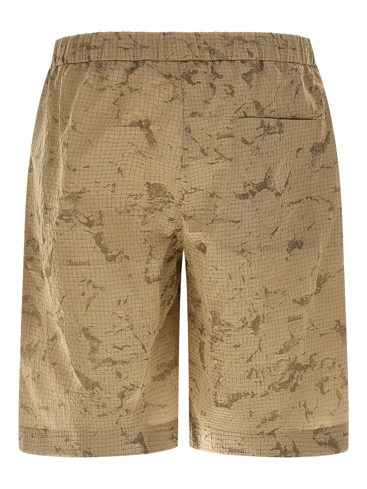 Beige Polyamide Bermuda Shorts alternative