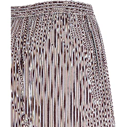 Bordeaux Cotton Bermuda Shorts
