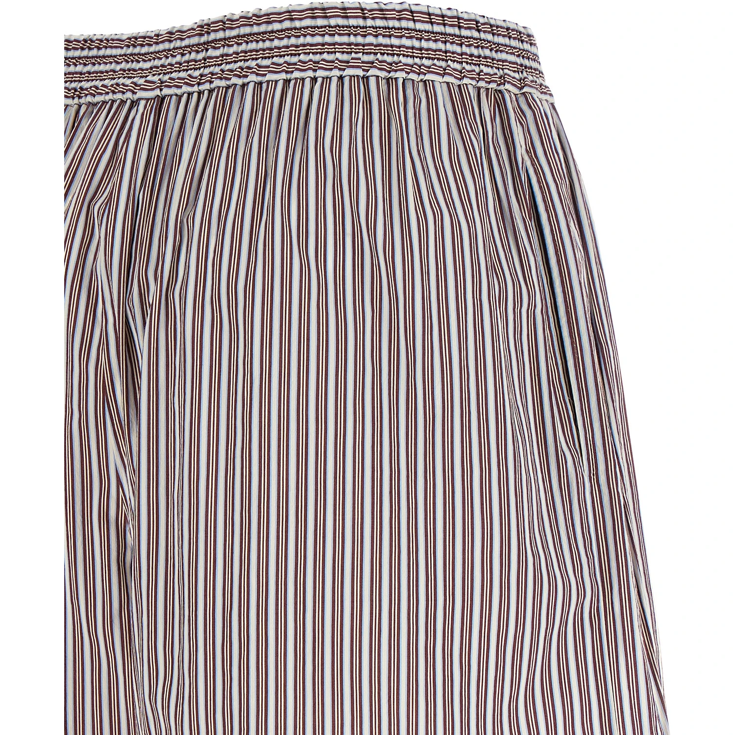 Bordeaux Cotton Bermuda Shorts