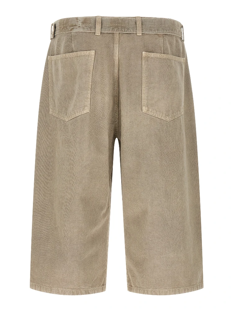 Gray Cotton Bermuda Shorts alternative
