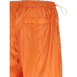 Orange Polyamide Bermuda Shorts