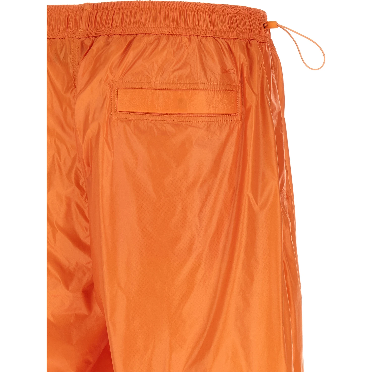 Orange Polyamide Bermuda Shorts