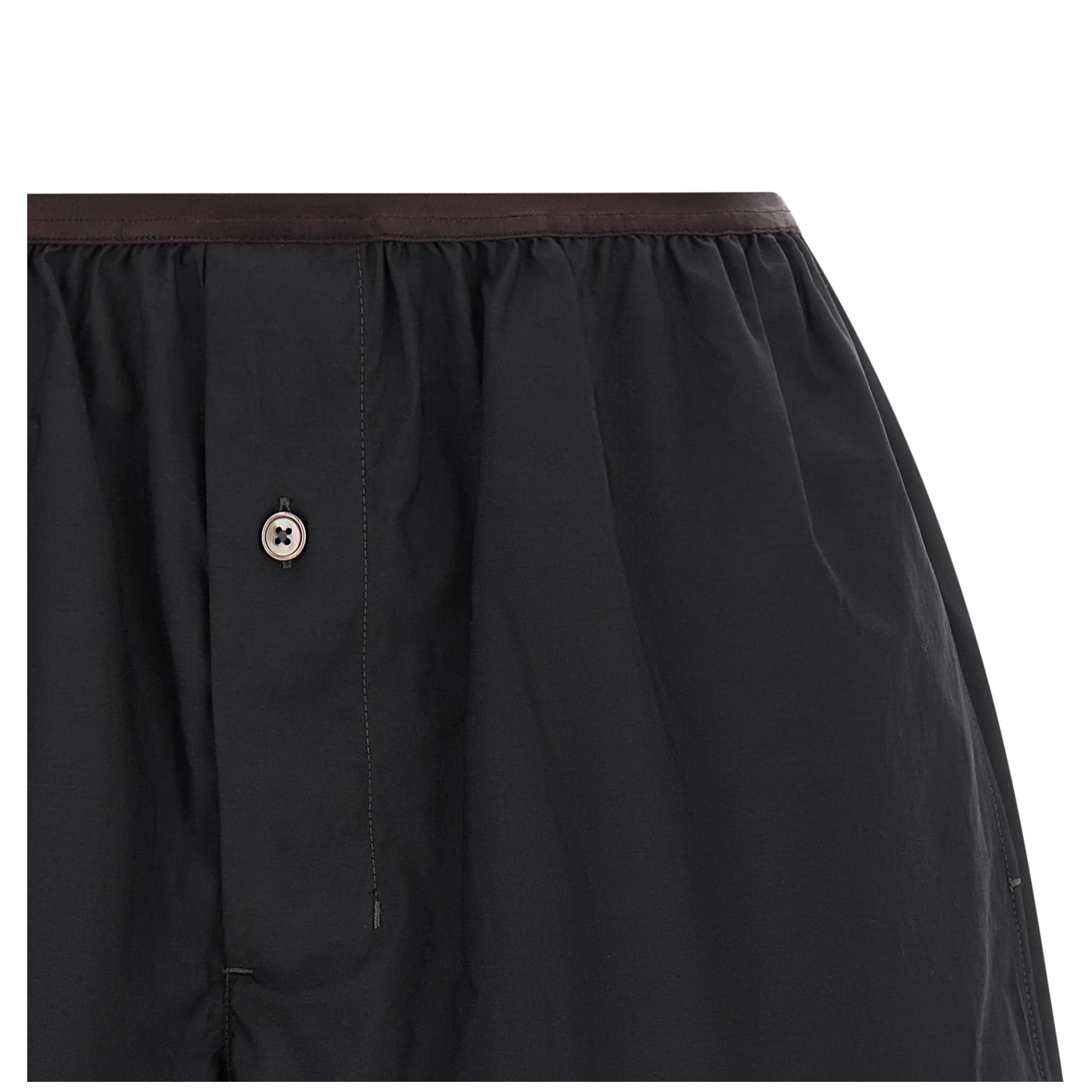 Gray Cotton Bermuda Shorts