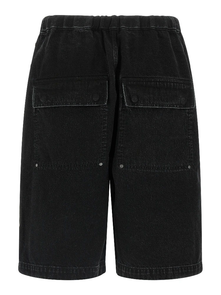Black Cotton Bermuda Shorts alternative