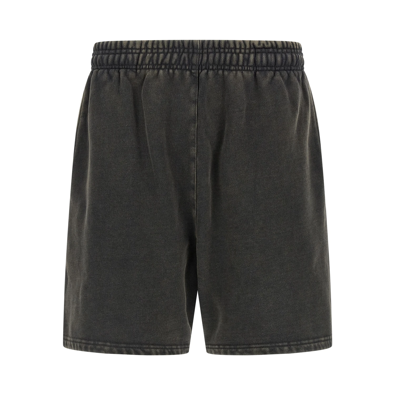 Gray Cotton Bermuda Shorts