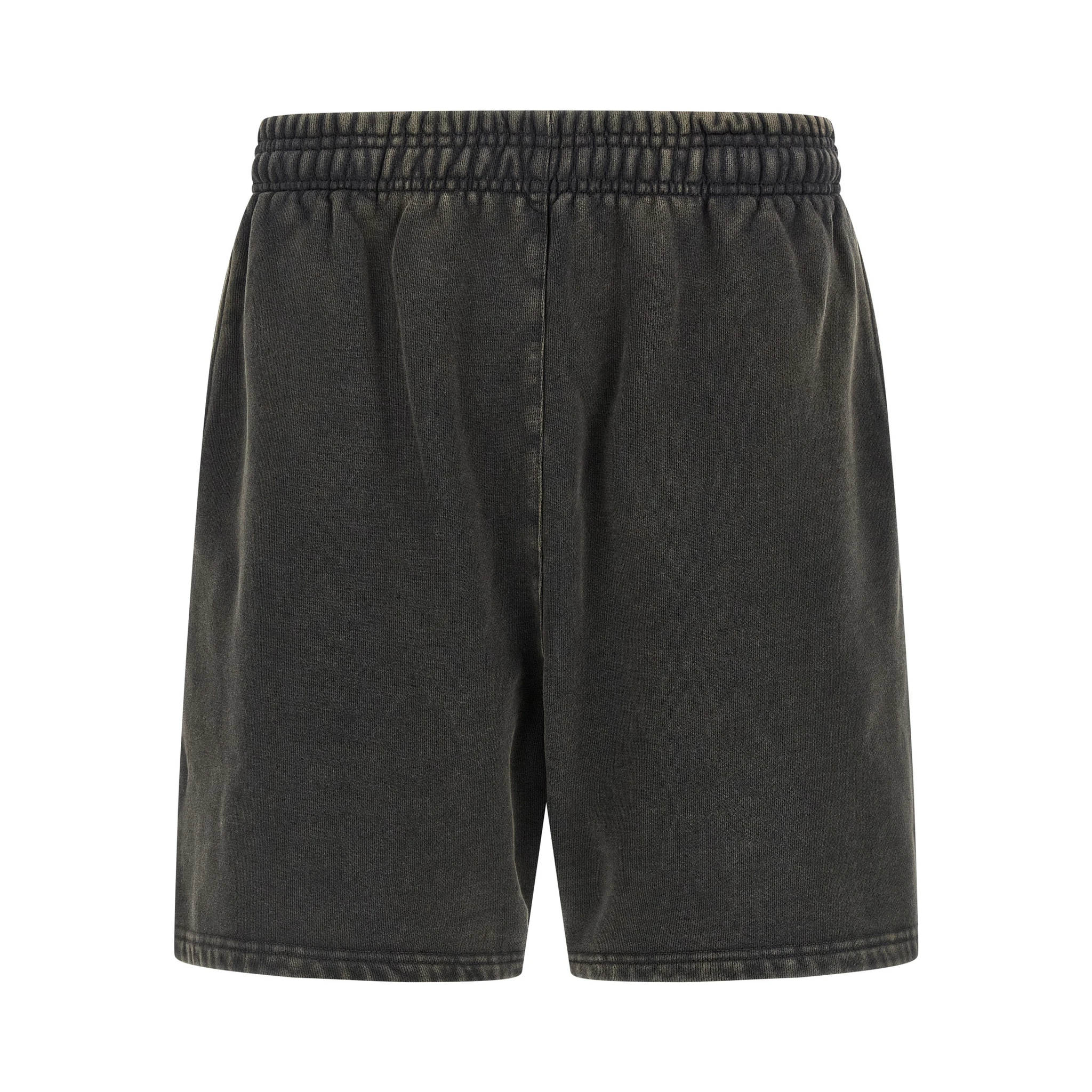Gray Cotton Bermuda Shorts