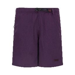 Purple Nylon Bermuda Shorts