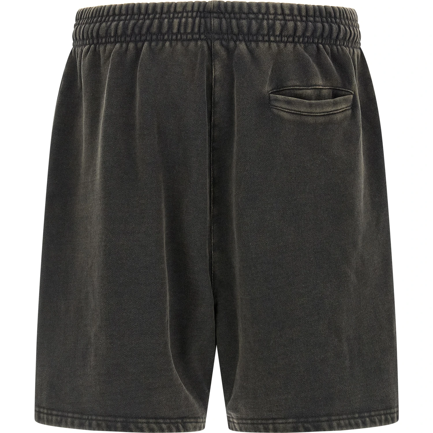 Gray Cotton Bermuda Shorts
