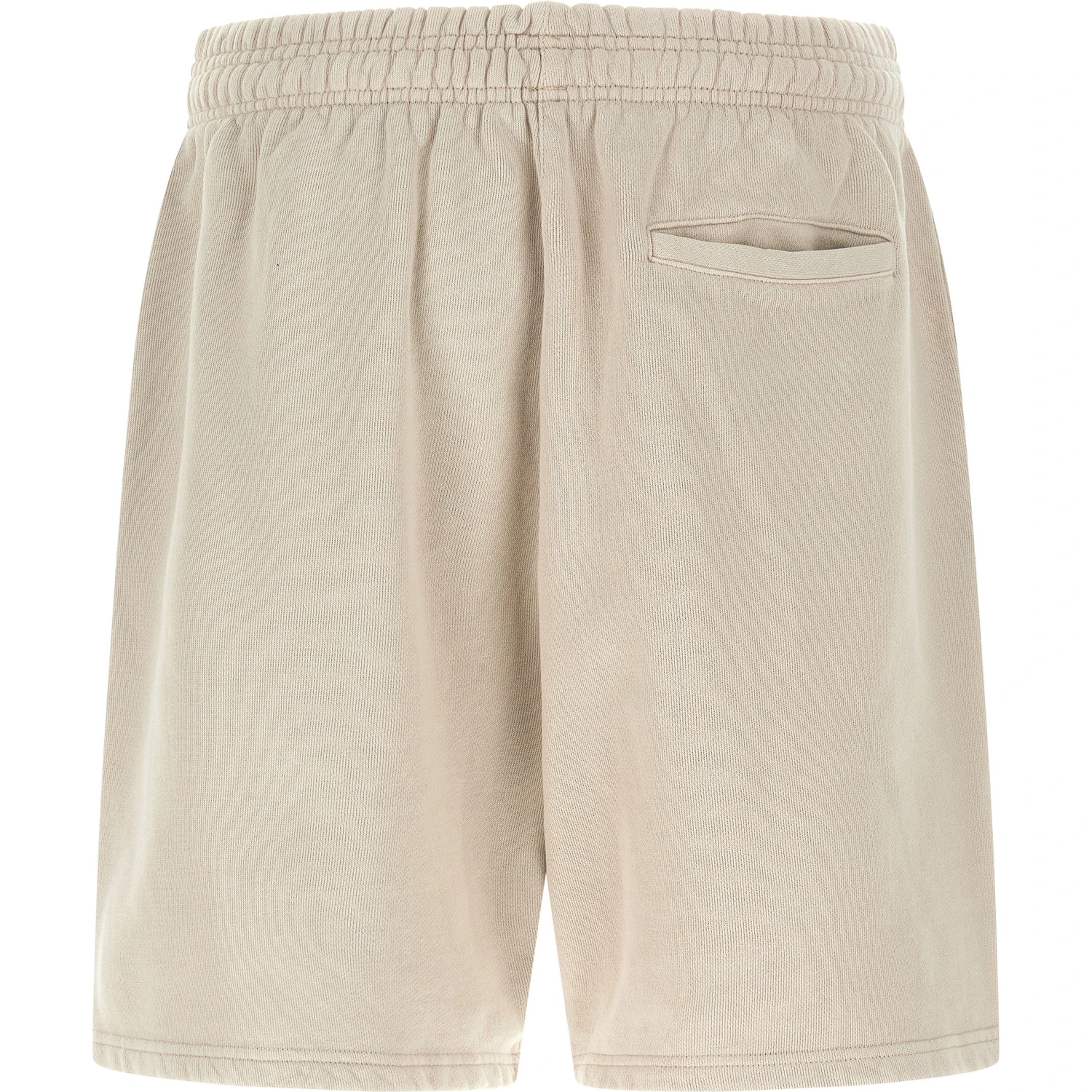 Beige Cotton Bermuda Shorts