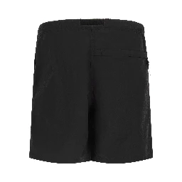 Black Nylon Bermuda Shorts
