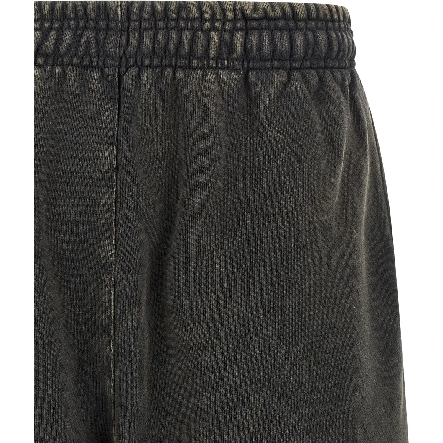 Gray Cotton Bermuda Shorts