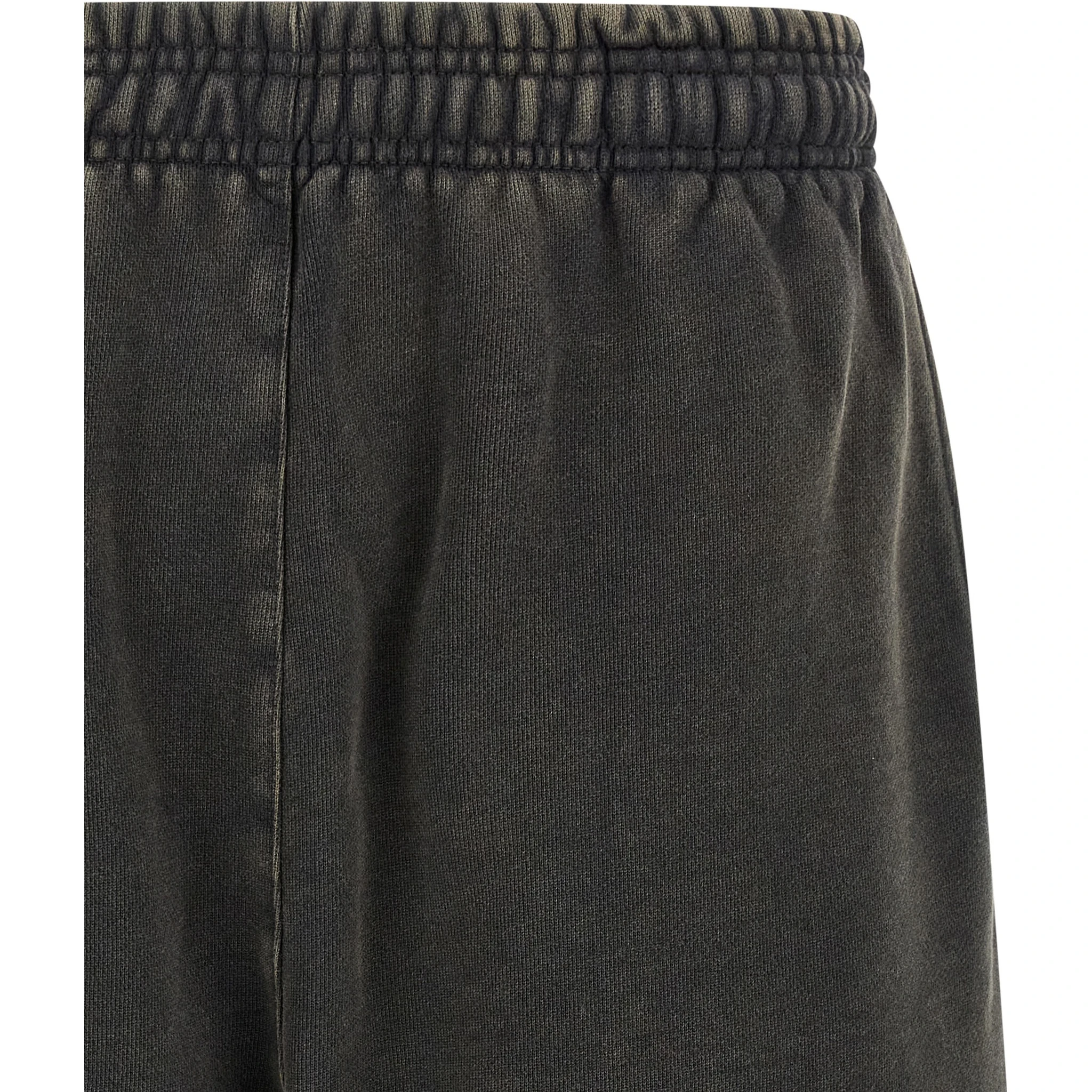 Gray Cotton Bermuda Shorts