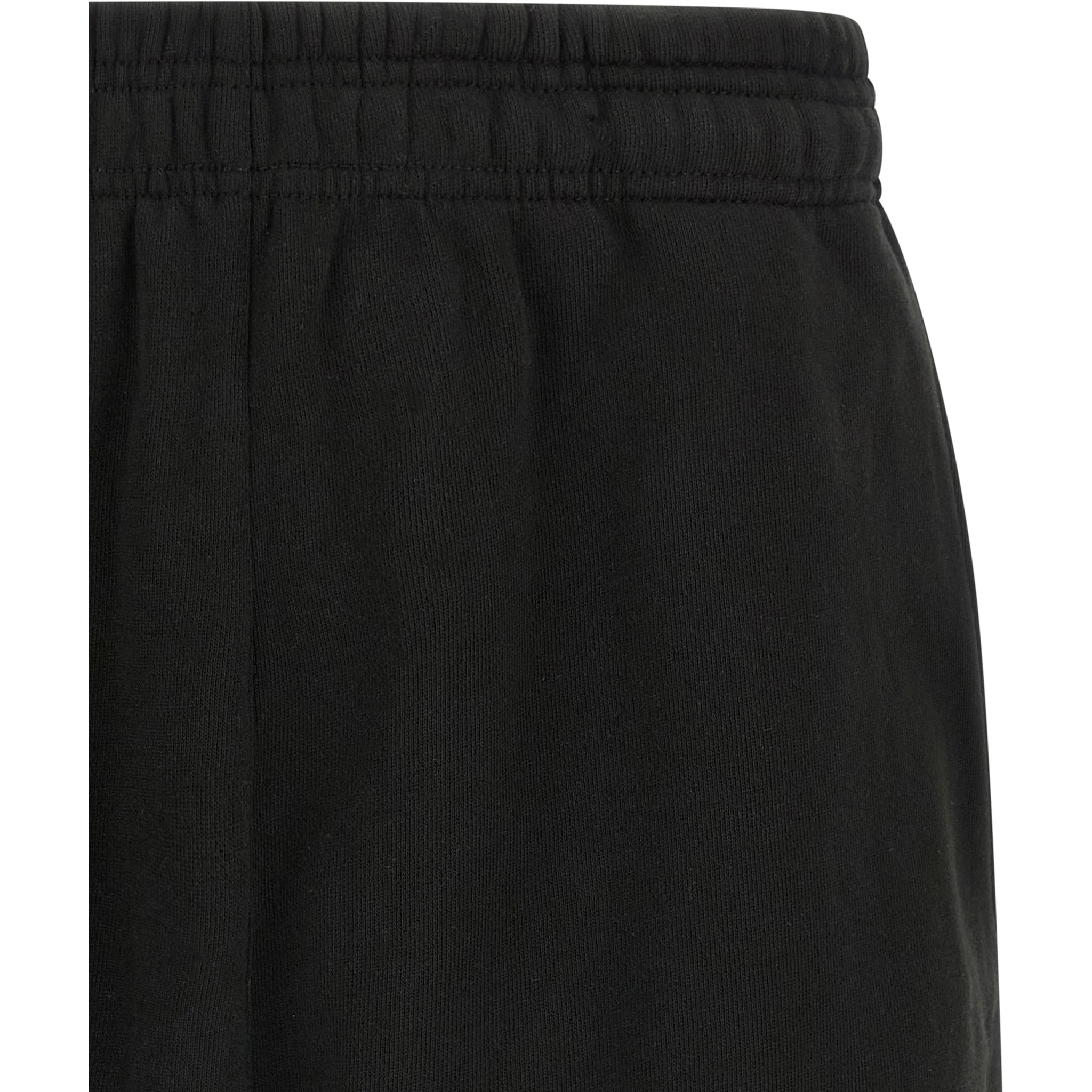 Black Cotton Bermuda Shorts